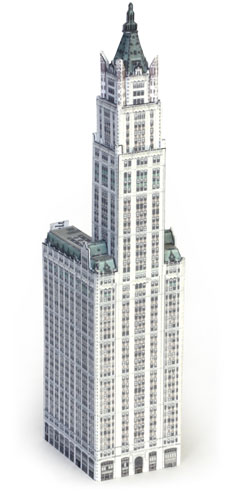Woolworth Building model